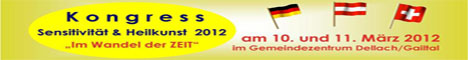 Kongress: Sensitivitaet und heilkunst 2012 - 10. und 11. 2012