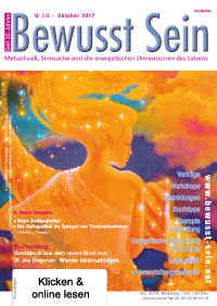 Cover Bewusst Sein, Ausgabe 334 - Oktober 2017