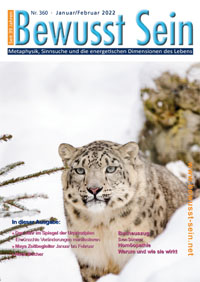 Cover Bewusst Sein, Ausgabe 360 - Januar/Februar 2022