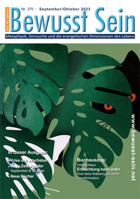 Cover Bewusst Sein, Ausgabe 370 - September/Oktober 2023
